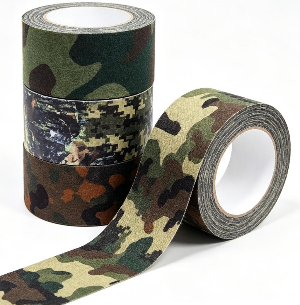 Camouflage Waterproof Hand‑Tear Cloth Tape for Outdoor Hunting Tactical Gear Repair