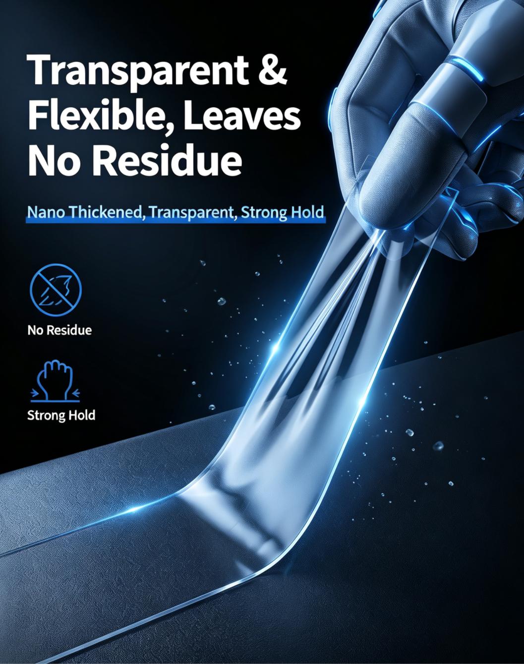 Transparent Double Sided Nano Grip Tape