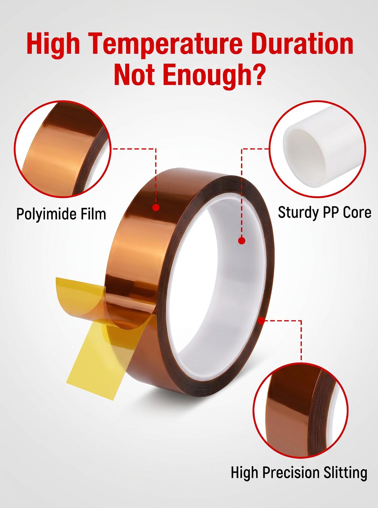 Kapton Gold Finger Polyimide PI Film Insulation High Temperature Tape